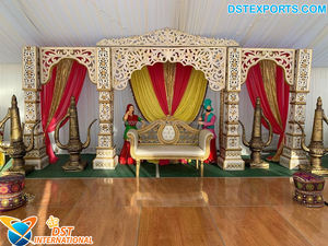 Punjabi mariage Maiyan décoration accessoires Phulkari décoration accessoires pour Batna cérémonie Jaggo nuit mariage accessoires décoratifs USA - Product Image 6