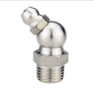 Buse de graissage filetée en métal de 6 mm pour excavatrice, pour équipement hydraulique - Product Image 2