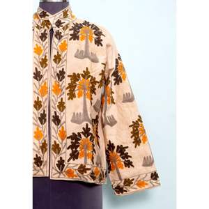 Veste brodée de style vintage de qualité supérieure avec motifs artistiques pour femmes, élégante pour un usage quotidien, disponible dans toutes les tailles - Product Image 5