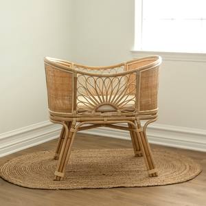 Lit bébé premium en rotin naturel, fabriqué au Vietnam, pour nourrissons - Product Image 4