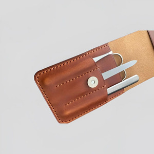 Pochette porte-clous et marteau en cuir sur mesure, robuste, avec fixation, pour charpentier et ouvrier, en vente en gros - Product Image 6