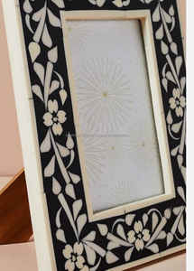 กรอบรูปฝังเรซินกระดูกไม้ทำมือสวยงามการพิมพ์ไดคัทตามแบบที่กำหนดเองของตกแต่งบ้านคุณภาพสูงอินเดีย - Product Image 2