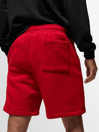 กางเกงขาสั้นออกกำลังกายผ้าฟลีซหนานุ่มสำหรับผู้ชาย - กางเกงออกกำลังกายผ้าฝ้ายเฟรนช์เทอร์รี่คุณภาพพรีเมียมพร้อมกระเป๋าลึกและเชือกผูกปลายโลหะ - Product Image 3