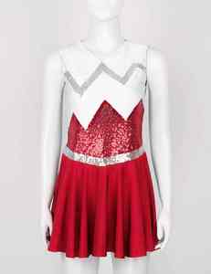 Uniforme de animadora personalizado con estampado de logotipo, muy vendido, de alta calidad para mujer, para presentaciones de baile. - Product Image 2