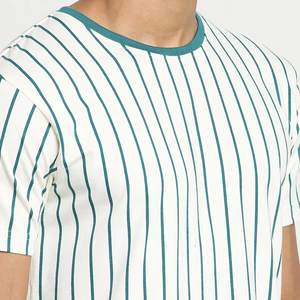 Breathable High Quality Men's Casual Short Sleeve T Shirt Quick Dry Custom Color Factory Made Unique Solid Pattern Blank T Shirt - Product Image 3