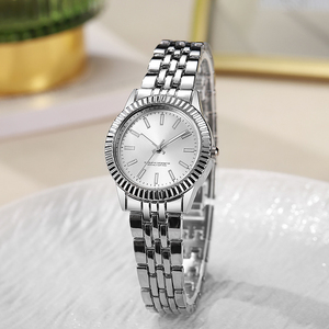 2644 Nouvelles montres pour femmes d'affaires en or à la mode en gros - Product Image 3