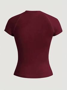 เสื้อผ้าคอโอโอ-คอตตอนอัดแน่นระบายอากาศได้ดีผ้าแห้งเร็วพิเศษเป็นมิตรต่อสิ่งแวดล้อมสำหรับยิม - Product Image 1