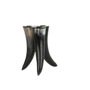 SIGH-portavelas portátil de cuerda de cáñamo, candelabro de cuerno forjado artesanal, en venta - Product Image 1