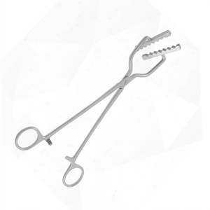 Ensemble d'instruments chirurgicaux, forceps à mâchoires dentées de 55 mm, en acier inoxydable, outil manuel, qualité ISO 13485 A+ - Product Image 3
