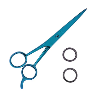 Juego de Tijeras de Peluquería de Acero Inoxidable Personalizadas al por Mayor para Salón de Belleza y Barbería con Tijeras de Entresacar ANAAIF - Product Image 1