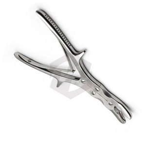 Stille Luer Rongeur Courbé, Instrument Chirurgical en Acier Inoxydable pour la Coupe Osseuse, Instruments Médicaux Orthopédiques, Dentaires et Vétérinaires - Product Image 4