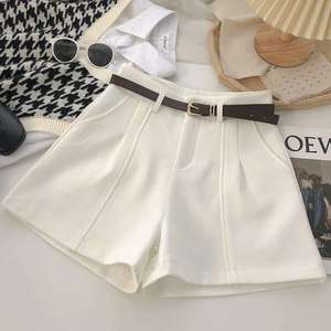 Shorts Casuales de Estilo Urbano para Mujer con Logotipo Personalizado OEM – Proveedor de Shorts de Verano de Moda de Cintura Alta en Mezcla de Algodón - Product Image 6
