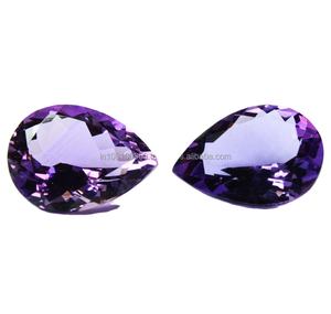 Piedra de Amatista Natural de 5*3 mm, Corte Pera, Amatista Púrpura Natural Brasileña de Alta Calidad, Piedra para Joyería Fina, Precios al por Mayor - Product Image 4