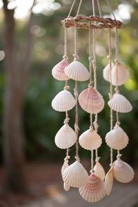 Vietnam Handmade Seashell <b>Wind</b> <b>Chime</b> Natural Shell Hanging Decoration for Beach Home Garden Balcony Wholesale Export - Product Image 5