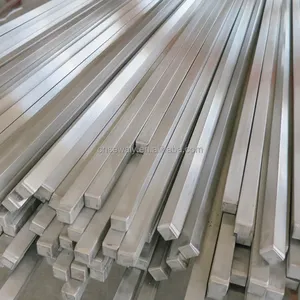 Online Metal Supply 0.750'' x x 12'' 304 Stainless Steel Square Bar Brushed Aisi 303 416 440 c SS Bar