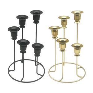 Support de bougie en fer forgé à la main, finition revêtement poudré, pour décoration de chambre et centre de table. - Product Image 5