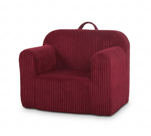 Canapé moderne pour enfants, chaise pour tout-petits en mousse compressée, confortable, entièrement en mousse, tissu en velours côtelé, pour chambre à coucher et école. - Product Image 4