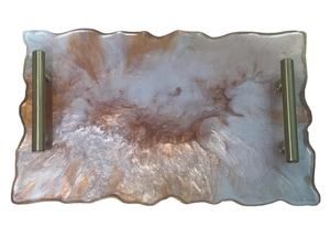 Bandeja de Servir Rectangular Moderna de Resina Azul de Alta Calidad para el Hogar, Cocina, Restaurantes, Bodas, Fiestas - Directo de Fábrica - Product Image 3