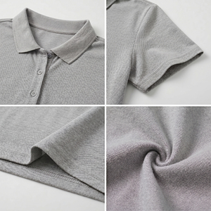 เสื้อโปโลสตรีทแวร์ทรงโอเวอร์ไซส์ ผ้าฝ้ายนุ่ม สวมใส่สบาย แฟชั่นฤดูร้อน ระบายอากาศได้ดี พร้อมบริการ OEM - Product Image 6