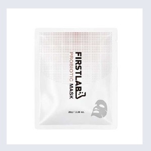 Masque facial en feuille Firstlab Probiotic Mask Season 4, 1 feuille, fabriqué en Corée, masque en feuille pour le visage, peau de verre coréenne - Product Image 4