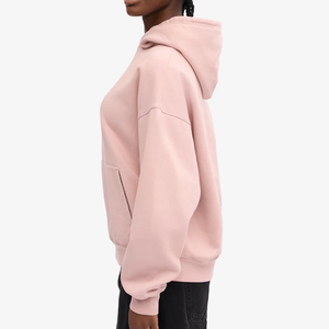 King Wears Winter Embroidered Zip-Up <b>Hoodies</b> Women Men <b>Couples</b> Fleece Solid Regular Fit 100% Organic Cotton 300g Breathable - Product Image 2
