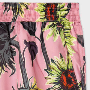 Shorts de bain pour hommes à imprimé tropical, taille élastique, OEM 2026, haute qualité, séchage rapide, pour la plage - Product Image 4