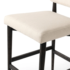 Anton Counter Animal Hyde/Hide/<b>Leather</b>, Performance/Indoor, and Wood Durable High Bar <b>Stool</b> for Home Bar & Dining Room - Product Image 3
