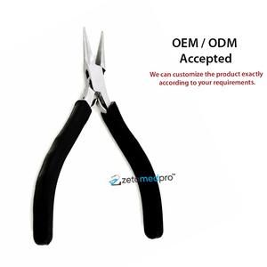 Outil de précision léger en acier inoxydable de qualité A+ à double fonction (demi-chaîne, demi-pince) pour la formation de fils et la création de boucles en bijouterie - Product Image 4