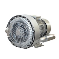 Souffleur à anneau puissant 2GH-720-H57 10HP 7.5Kw, souffleur d'air vortex, pompes, pompe à vide pour routeur CNC