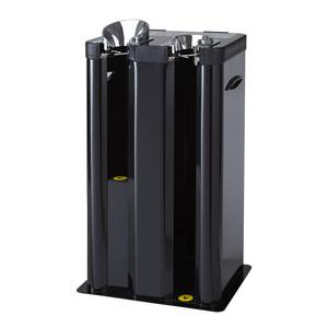 Support d'umbrelle humide à bords doux et incurvés pour la prévention des dommages aux installations, équipement de sécurité, système à sac unique, roues mobiles - Product Image 1