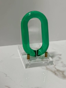 Modern Design Colorful Resin Art Decorative Chain Links Customizable Logo Handmade for Diwali Birthday Wedding Occasions - Product Image 4