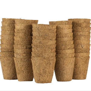 Pots de culture en fibre de coco – Pots de pépinière biodégradables en gros - Product Image 1