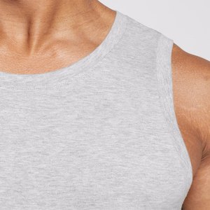 Best and premium quality 100% Cotton 180 GSM Tank top for Gym boy and Men in best competitive rates - Product Image 3