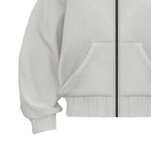 เสื้อฮู้ดดี้พิมพ์ลายตามสั่ง ทรงโอเวอร์ไซส์ ผ้าคอตตอนฟลีซหนานุ่ม ล้างสีแบบแอซิดวอช สไตล์วินเทจ ดีไซน์ขาดๆ แบบสตรีทแวร์ รับผลิตแบบ OEM สำหรับผู้ชายและผู้หญิง - Product Image 6