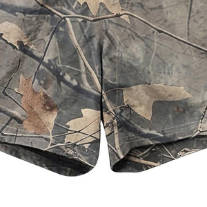 Shorts Cargo Camouflage Homme Personnalisés de Haute Qualité pour l'Été, en Tissu Peigné, Taille Élastique, Respirants, Infroissables, Écologiques et Séchage Rapide - Product Image 2