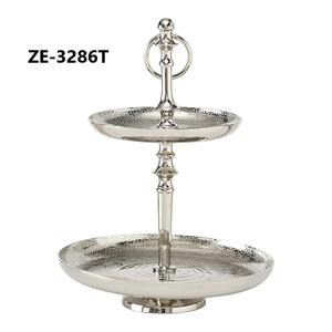 ขาตั้งเค้กอะลูมิเนียมทำมือสไตล์เรียบง่าย ทนความร้อน เป็นมิตรกับสิ่งแวดล้อม เหมาะสำหรับงานแต่งงานกลางแจ้ง ตกแต่งโต๊ะของหวาน พร้อมแม่พิมพ์เรซิ่นแบบกระจก - Product Image 1