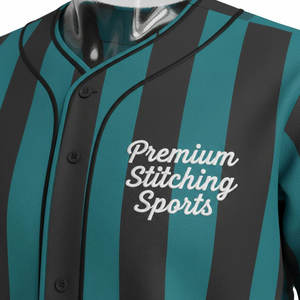 Camisetas de Béisbol Sublimadas Personalizadas para Jóvenes, con Diseño Gratuito, Malla Transpirable, Bordado de Nombre y Número - Product Image 6