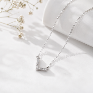 Pendentifs personnalisés en diamant rond, élégants, en moissanite, en argent 925, charme pour la Saint-Valentin, collier avec pendentif - Product Image 5