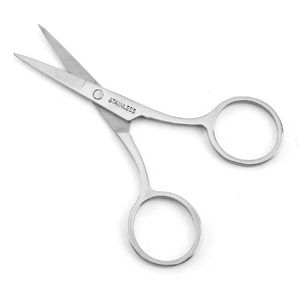 Tijeras de Belleza Mini de Acero Inoxidable YD 2026, Venta al Por Mayor, Logotipo Personalizado, Tijeras Profesionales para Cejas ANAAIF - Product Image 1