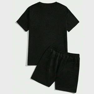 Conjunto Deportivo Casual de Verano para Hombre, Personalizable, de Dos Piezas, Camiseta de Poliéster/Algodón de Alta Calidad, Tejido Transpirable de 220g - Product Image 6