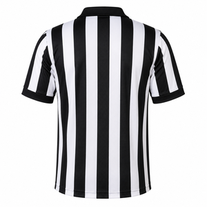 Custom Referee American Football Polo Shirt Solid Color Dry Fit Team Apparel 100% <b>Polyester</b> Short Sleeve Court Match Official - Product Image 2