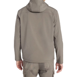 เสื้อแจ็คเก็ตซอฟต์เชลล์บุขนแกะกันลมกันน้ำสำหรับผู้ชาย ขายส่ง ราคาถูก สีและขนาดตามสั่ง แบบเรียบง่าย  รับผลิตตามแบบ - Product Image 1