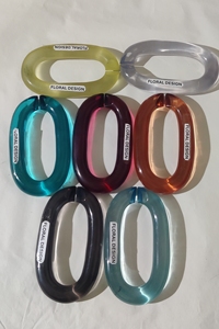 100% Top quality Resin Link chain decorative colorful Luxury Design chain Resin <b>wall</b> Chain <b>decor</b> Link Available All Size & Color - Product Image 2
