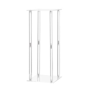 Supporti per Fiori da Matrimonio, Set da 10, Colonne Cilindriche in Acrilico Laminato da 50 cm per Esposizione Floreale - Product Image 4