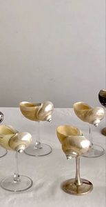 Copa de Vino de Concha de Nautilus de Grado de Exportación, Accesorios de Bar de Lujo Hechos a Mano, Exportador de Vietnam - Product Image 2