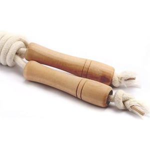 Cuerdas de Saltar Ajustables de Alta Calidad para Entrenamiento Deportivo, con Agarre de Madera, para Entrenamiento de Velocidad y Resistencia - Product Image 4