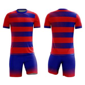 Ropa deportiva de equipo personalizada de alta calidad, conjuntos de camisetas de fútbol sublimadas Unisex a precio mayorista, uniformes de fútbol transpirables - Product Image 5
