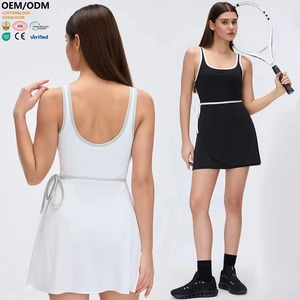 Jupe plissée personnalisée pour femme, taille haute, 2 en 1, sportive, pour la course à pied, le tennis, le paddle, le golf, le pickleball, avec poche - Product Image 5