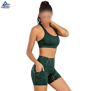 Pantalones Cortos Deportivos para Mujer, Sublimados, Cómodos, Precio Competitivo, Nueva Llegada, Servicio OEM, Ropa Deportiva Transpirable para Gimnasio - Product Image 1