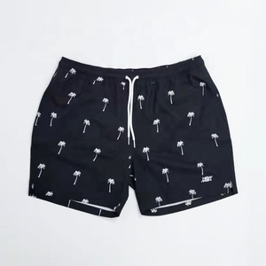 Short de bain 100% coton personnalisé pour hommes maillot de plage d'été à séchage rapide avec sublimation maillots de bain pour hommes vente en gros - Product Image 5